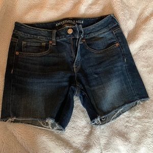 American Eagle Outfitters Midi Jean Shorts